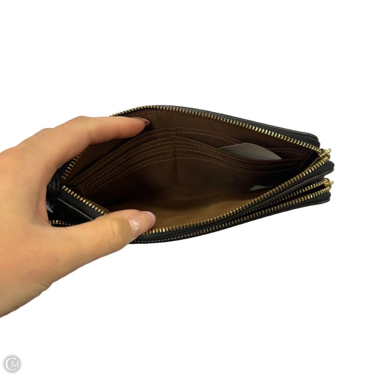 Wristlet Designer By Coach, Size: Large