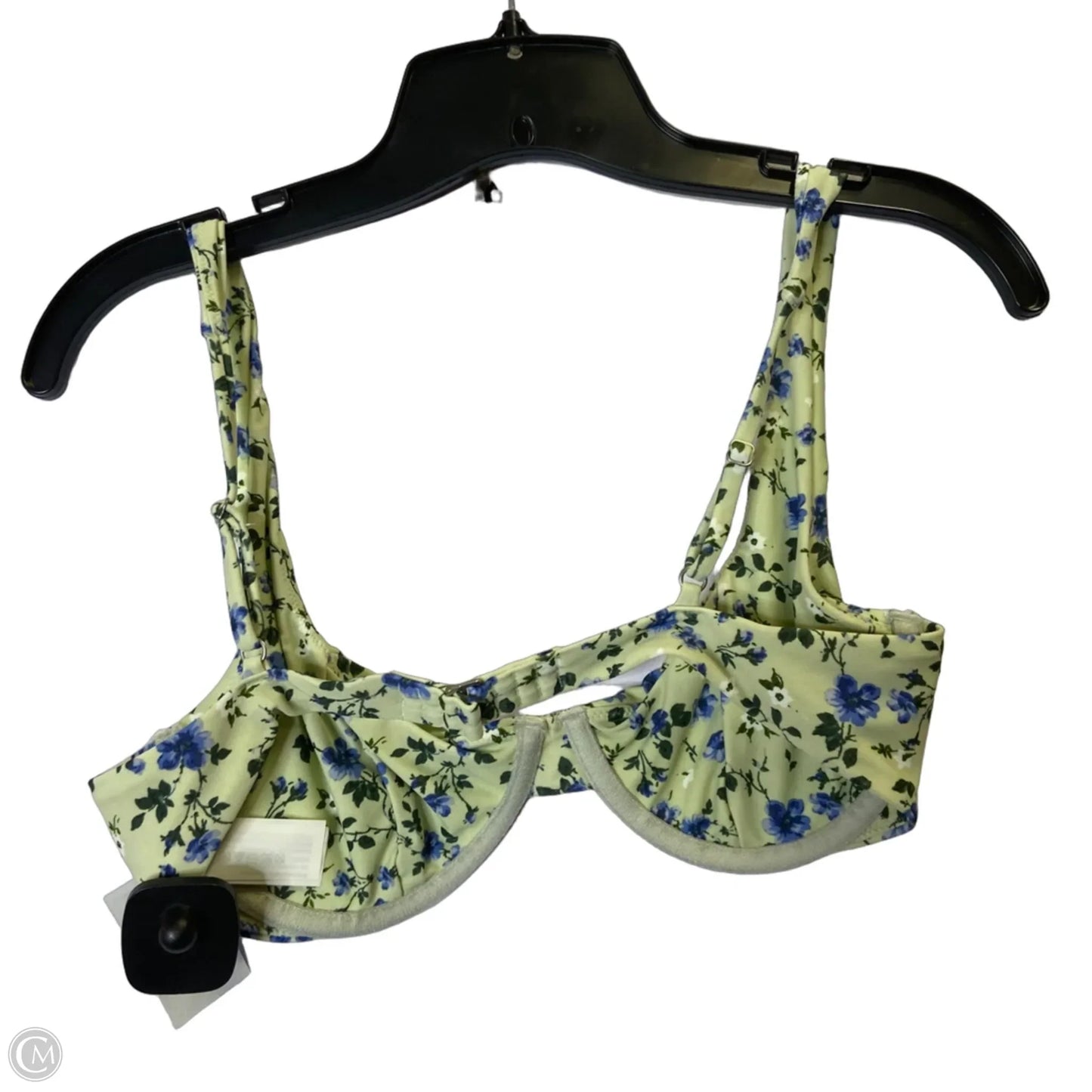Swimsuit Top By Abercrombie And Fitch In Green, Size: S
