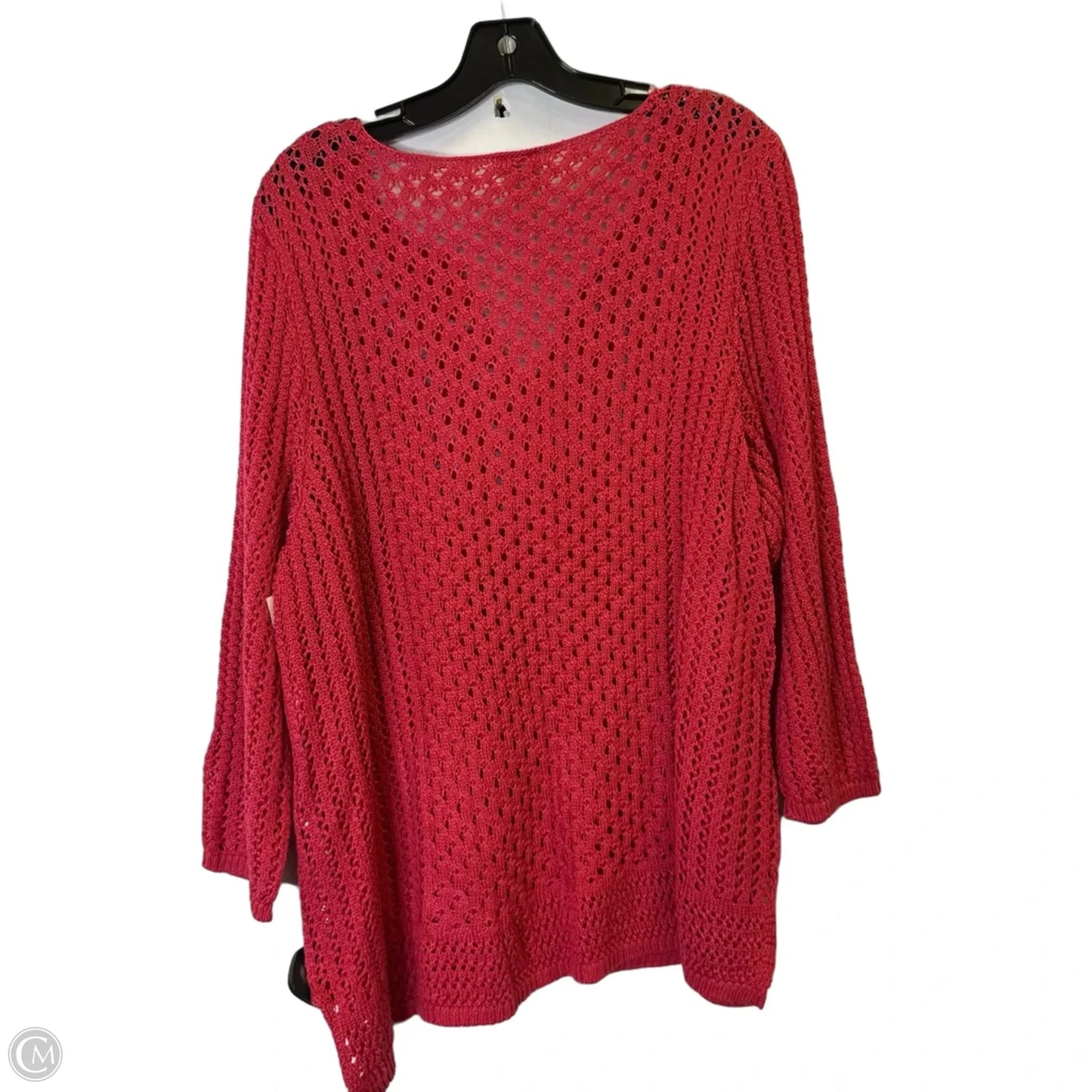Swimwear Cover-up By Chicos In Pink, Size: Xl