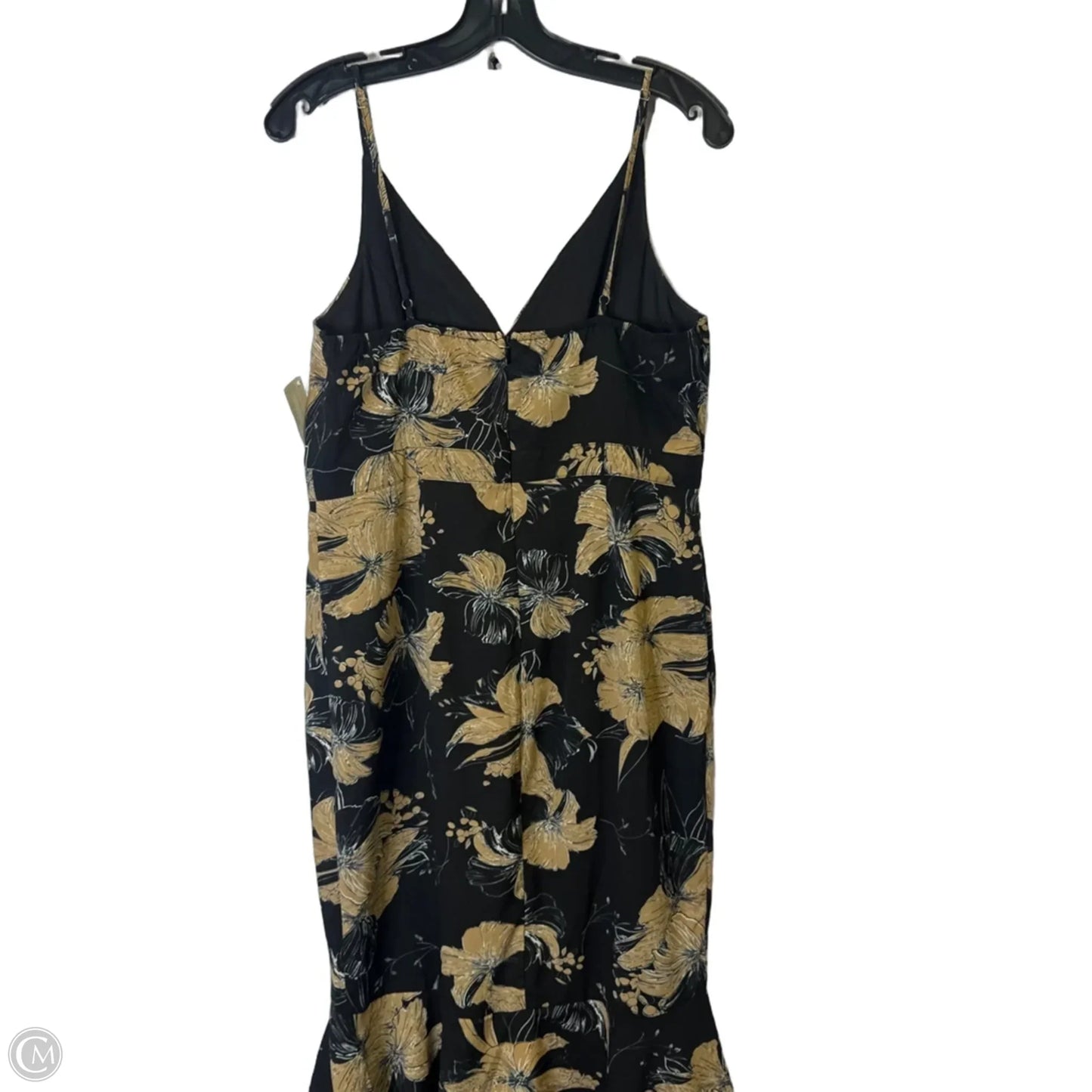 Dress Casual Maxi By Lulus In Black & Brown, Size: L