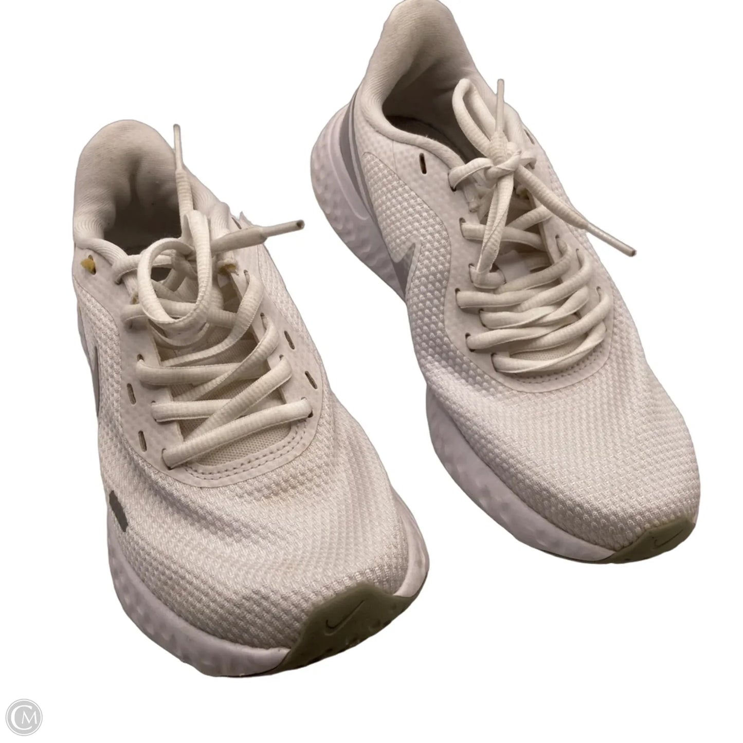 Shoes Athletic By Nike In White, Size: 6.5