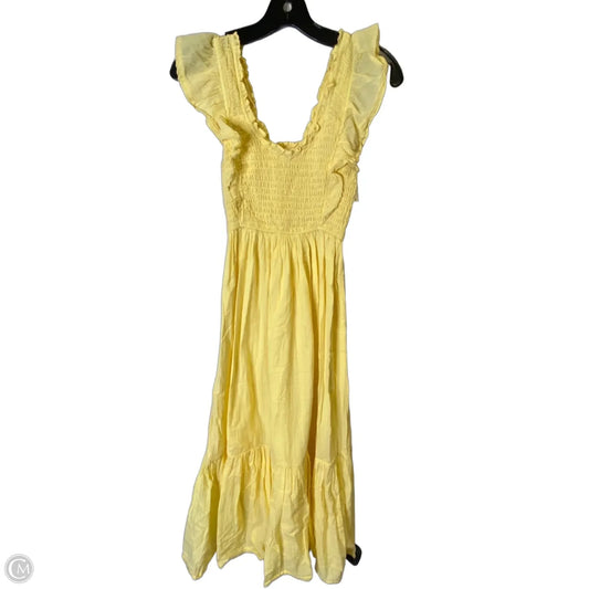Dress Casual Maxi By Aerie In Yellow, Size: Xs