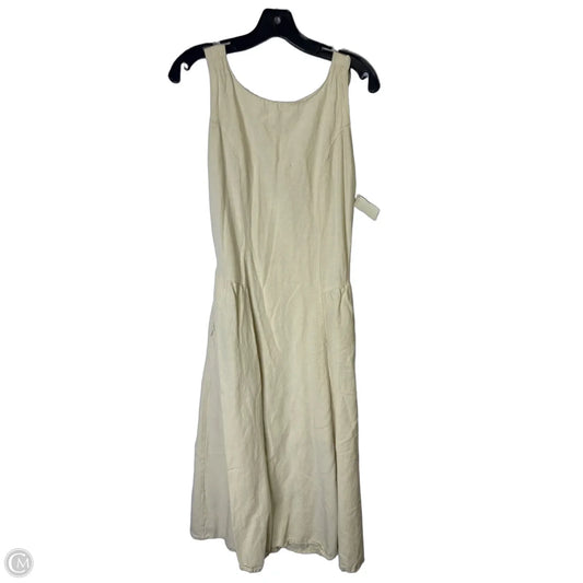 Dress Casual Midi By Japna In Cream, Size: M