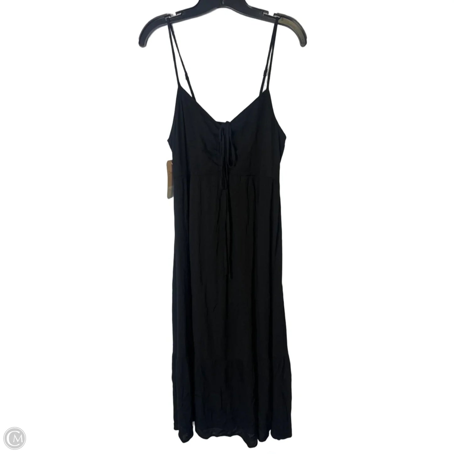 Dress Casual Midi By Clothes Mentor In Black, Size: M