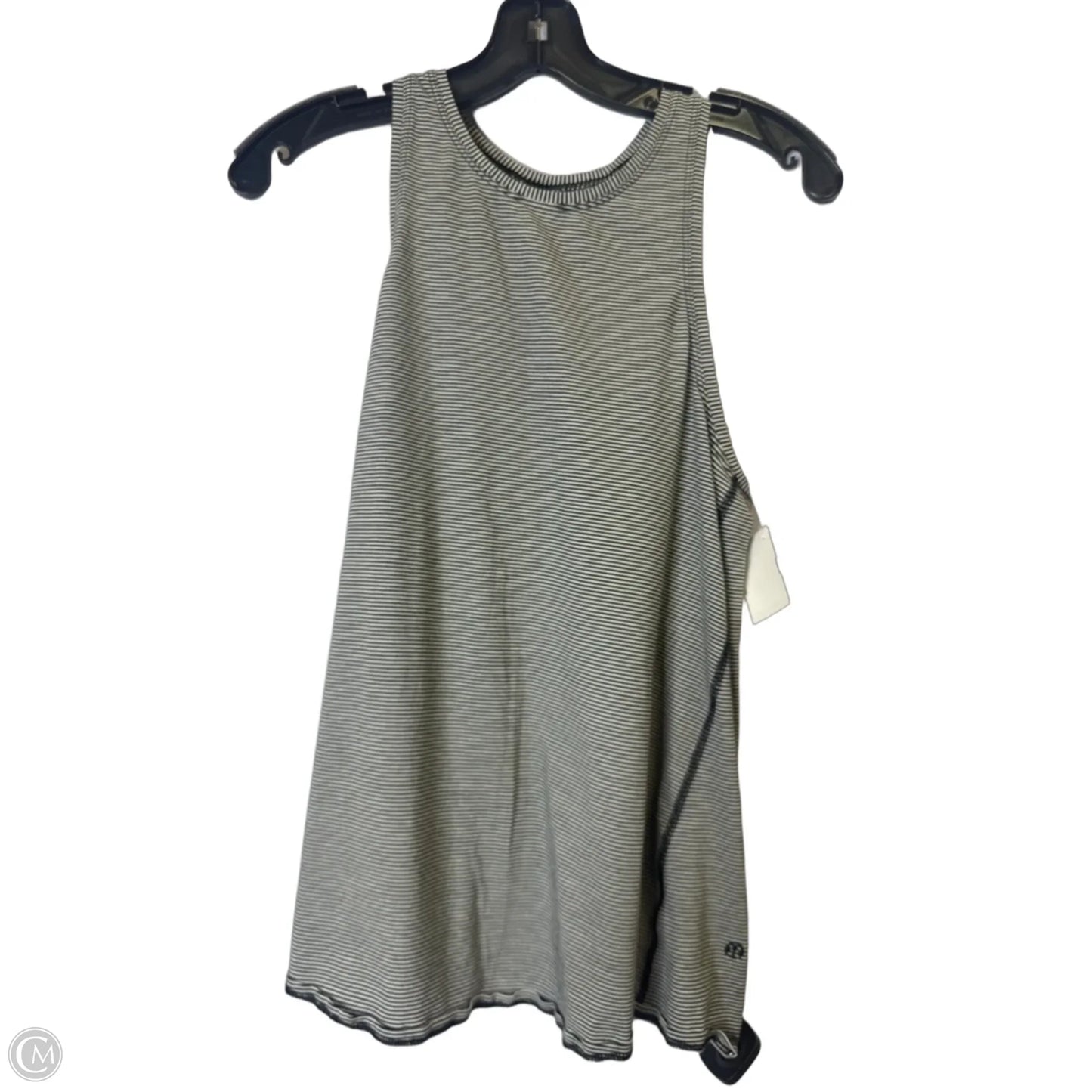 Top Sleeveless By Lululemon In Striped Pattern, Size: S