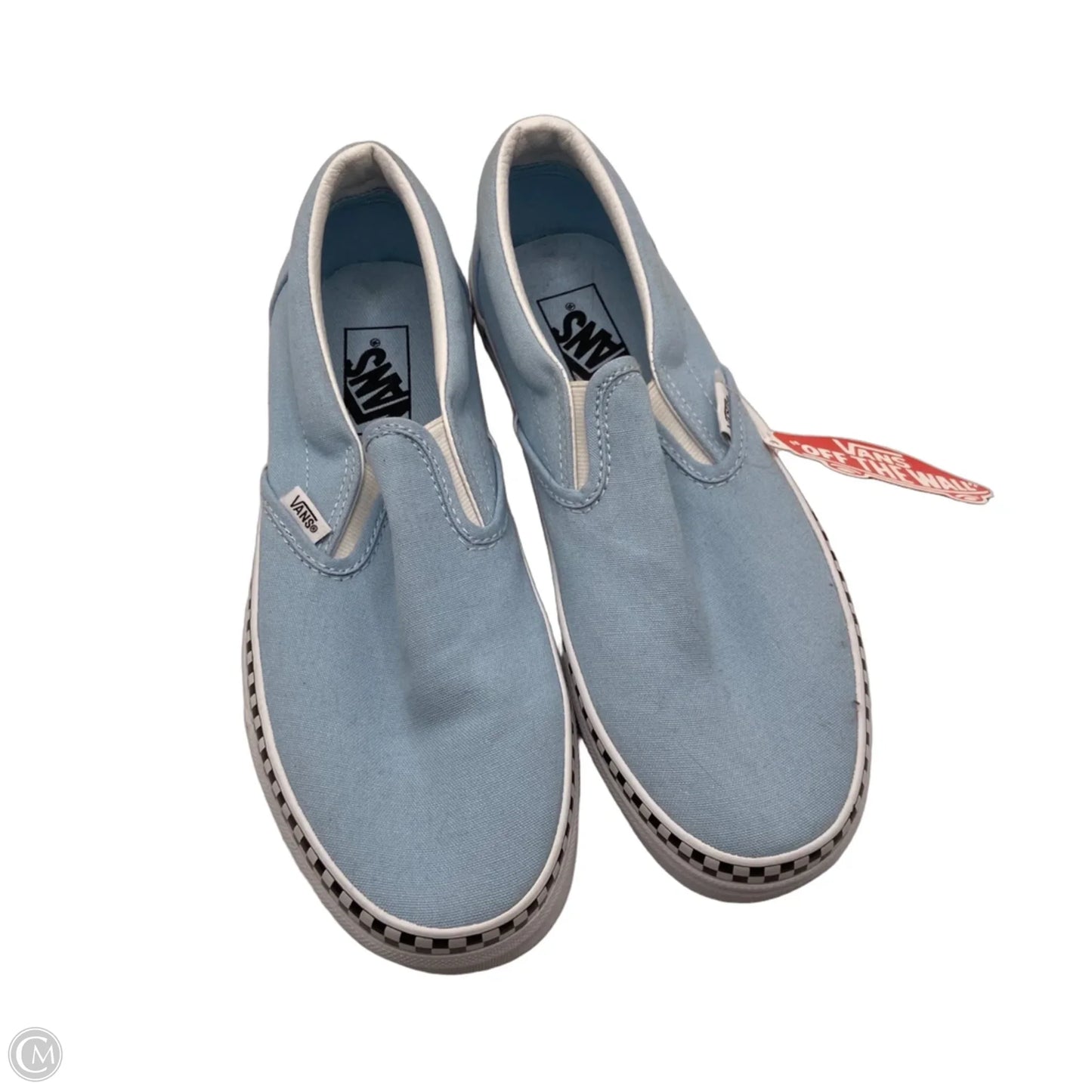 Shoes Sneakers By Vans In Blue, Size: 9