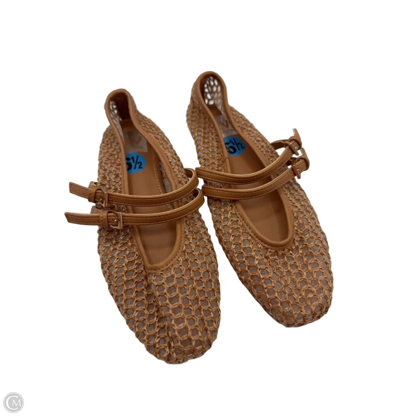 Shoes Flats By Dv In Tan, Size: 6.5