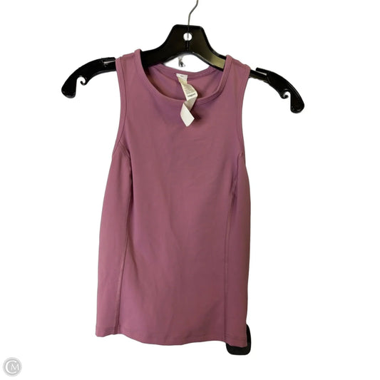 Athletic Tank Top By Lululemon In Purple, Size: 6