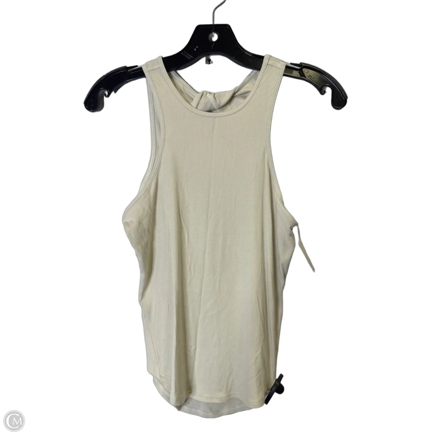 Athletic Tank Top By Lululemon In Cream, Size: 6