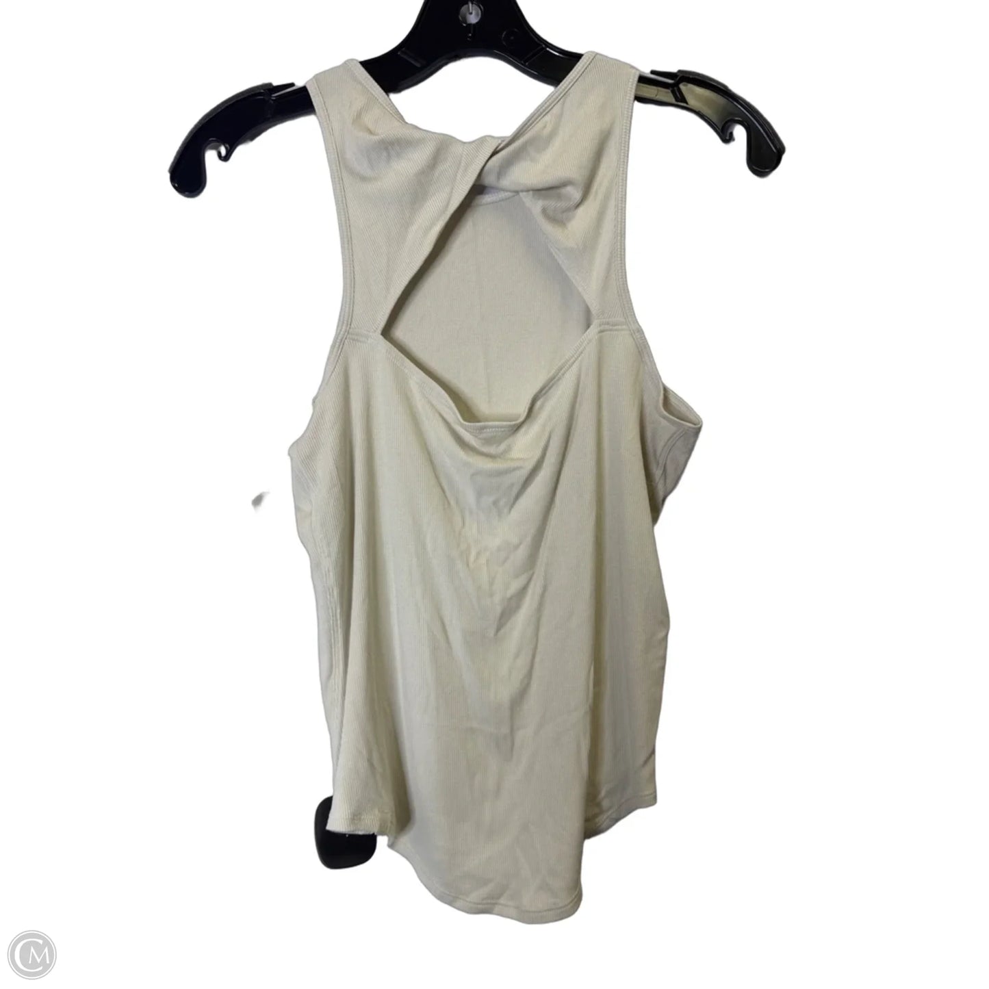 Athletic Tank Top By Lululemon In Cream, Size: 6