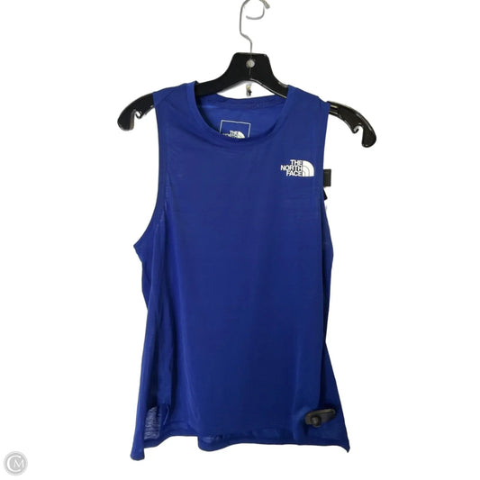 Athletic Tank Top By The North Face In Blue, Size: S
