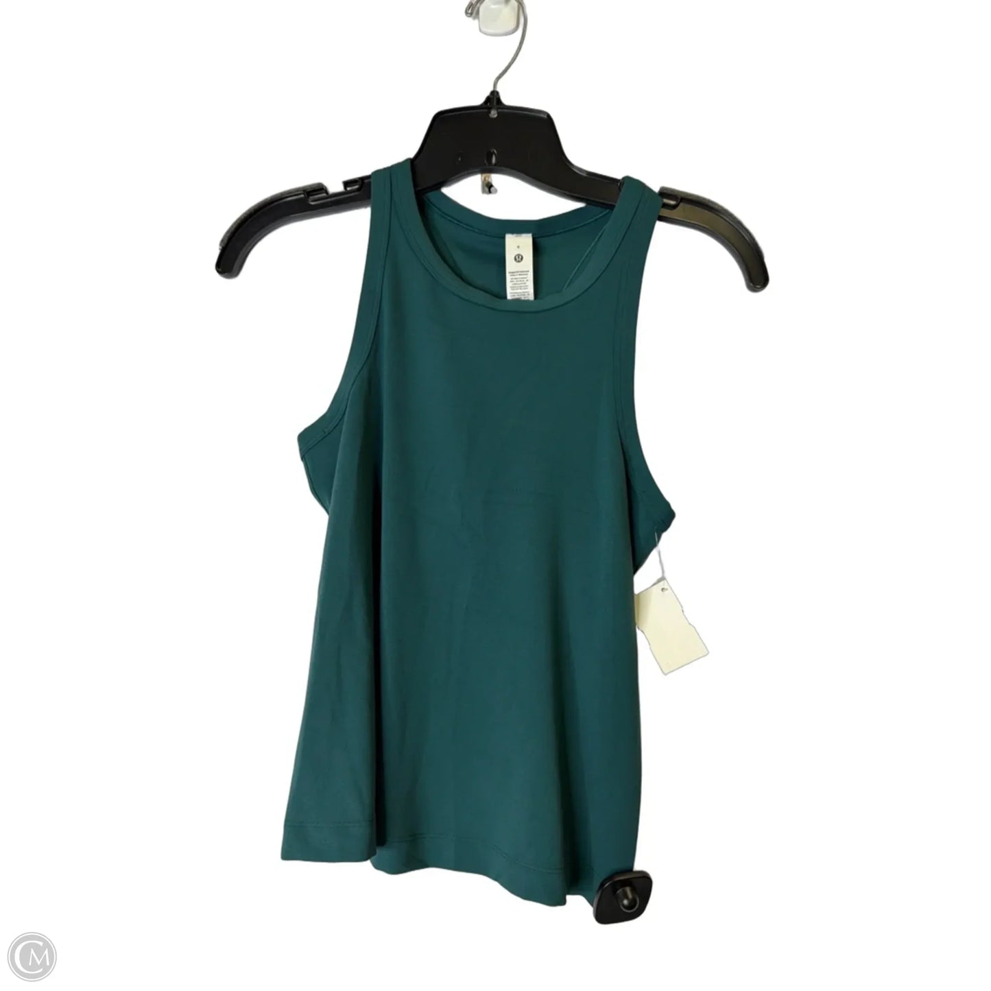 Athletic Tank Top By Lululemon In Green, Size: 6