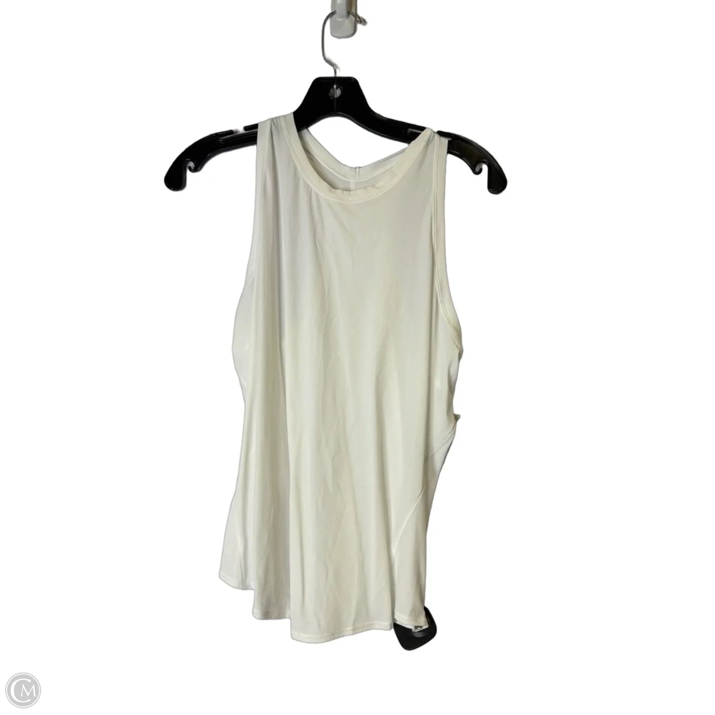 Athletic Tank Top By Lululemon In White, Size: S