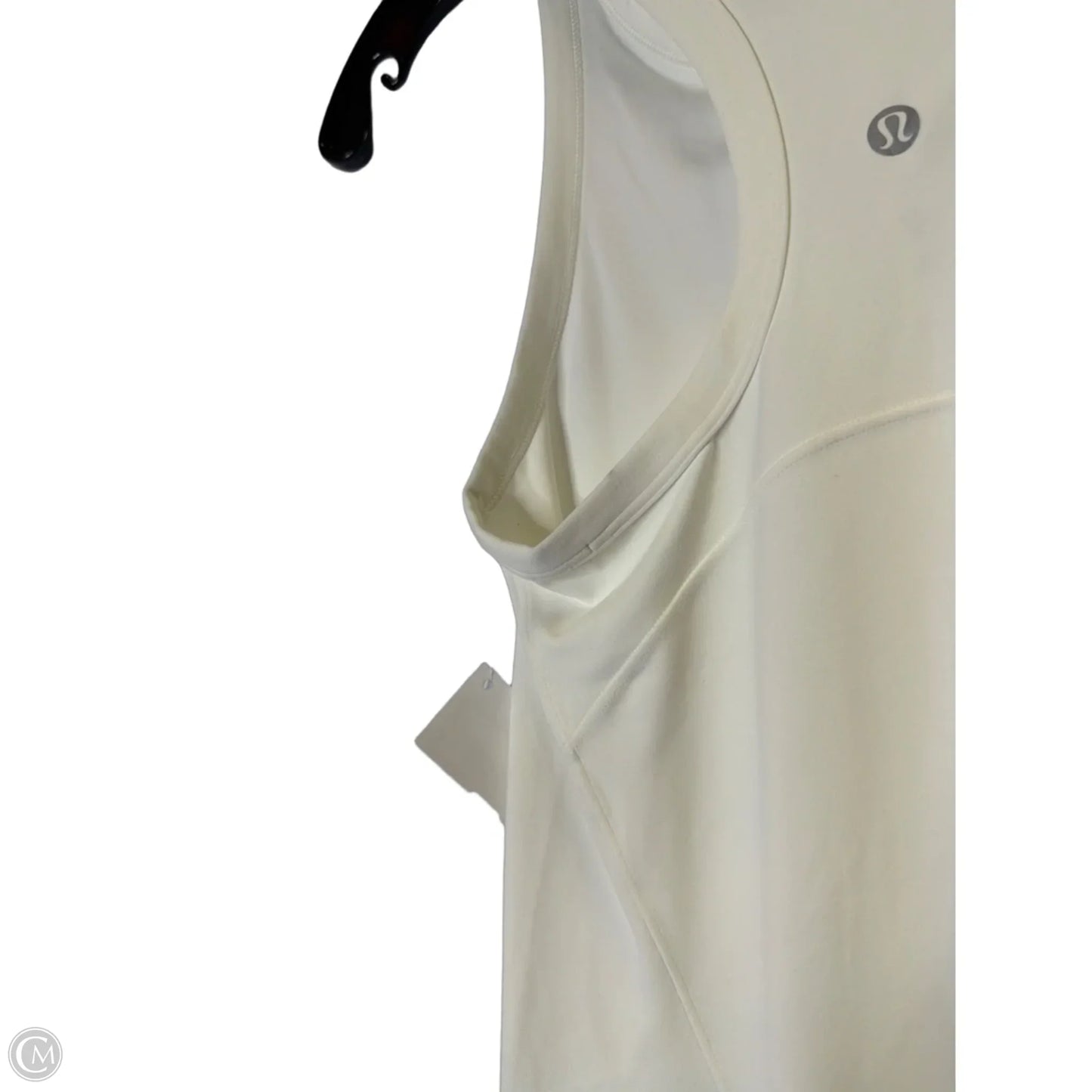 Athletic Tank Top By Lululemon In White, Size: 4