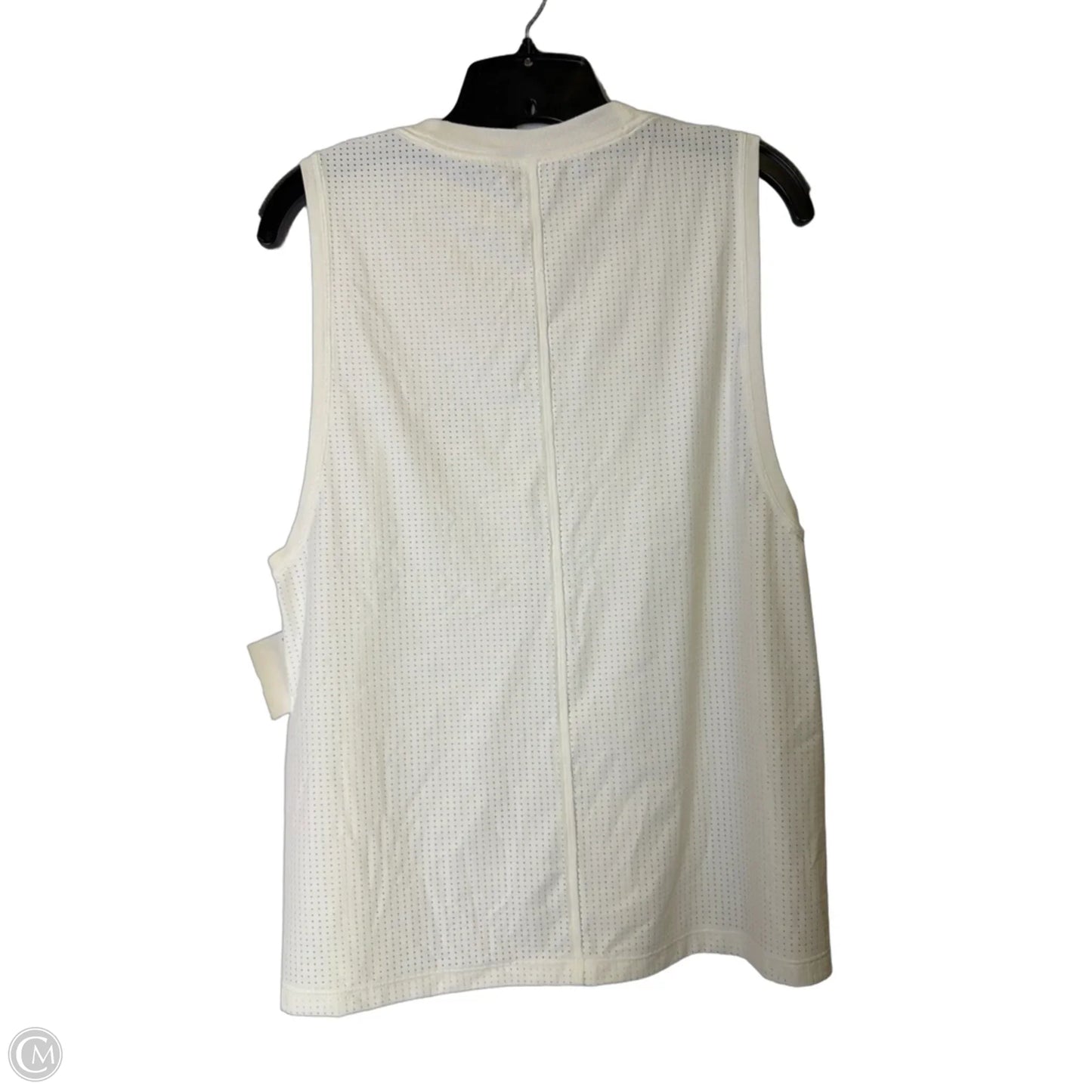 Athletic Tank Top By Lululemon In White, Size: 6