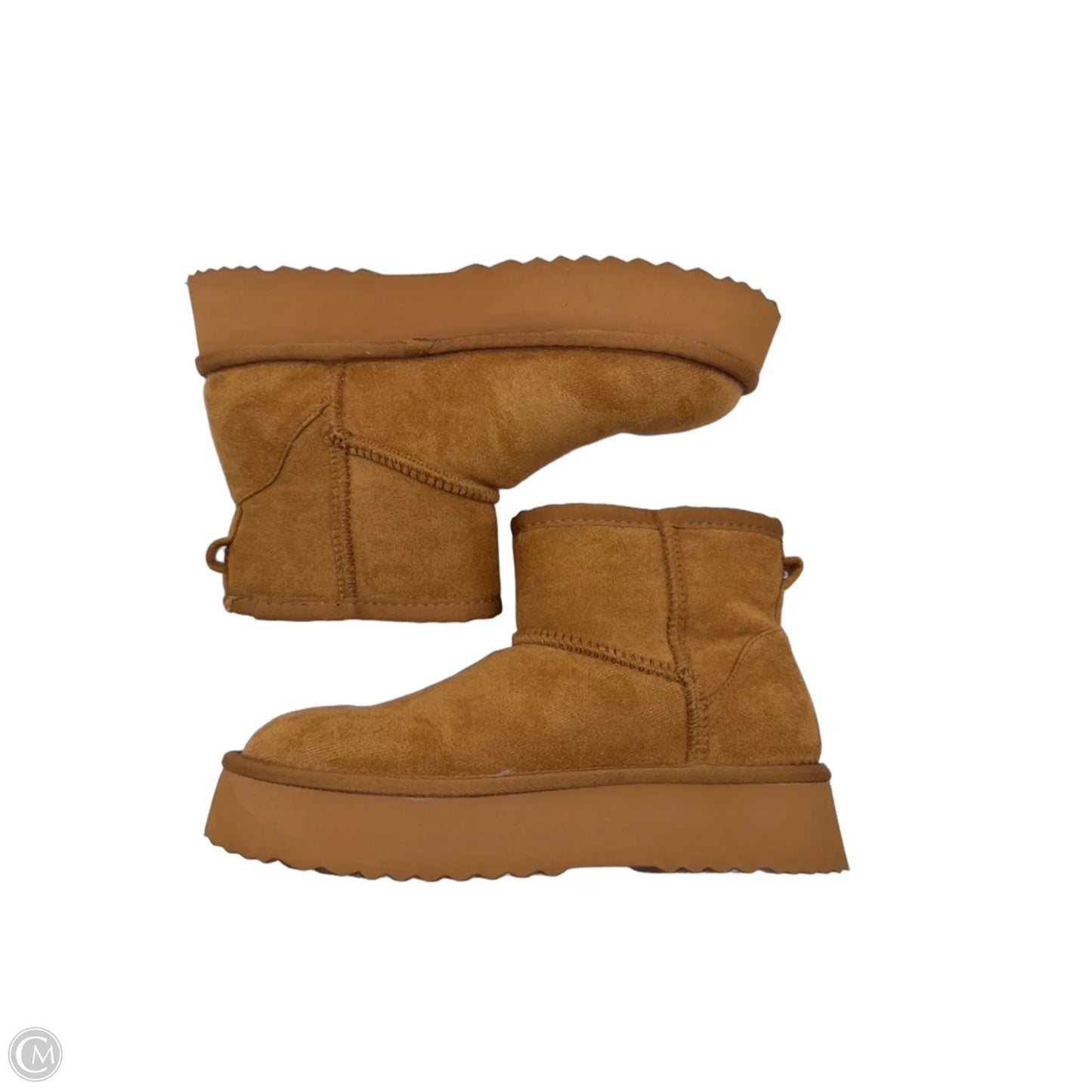 Boots Ankle Flats By Altard State In Tan, Size: 6