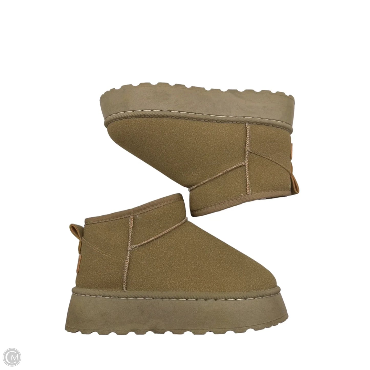 Boots Ankle Flats By Sport In Tan, Size: 6