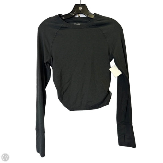 Athletic Top Long Sleeve Crewneck By Offline In Black, Size: Xs
