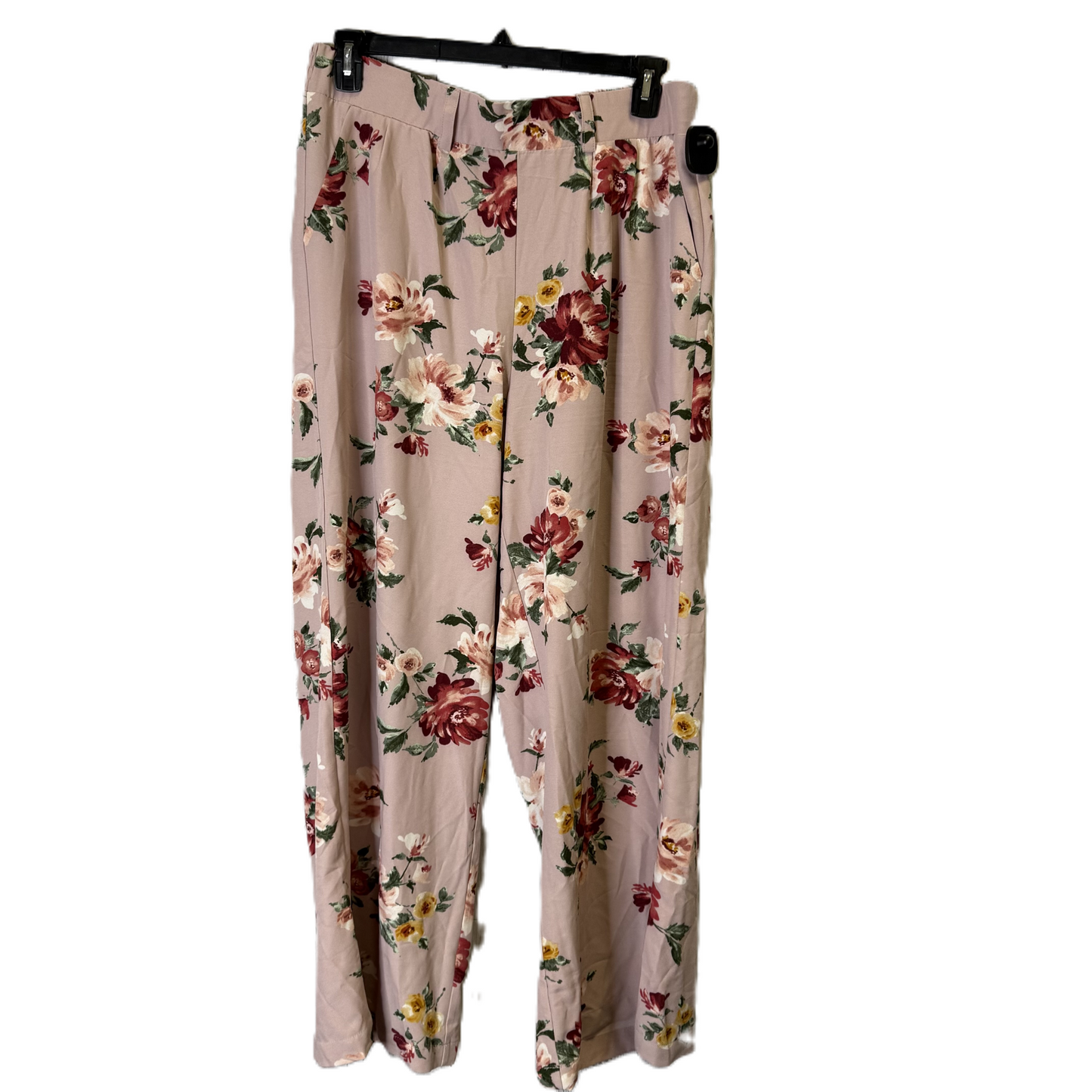 Pants Wide Leg By Torrid In Pink, Size: 1x