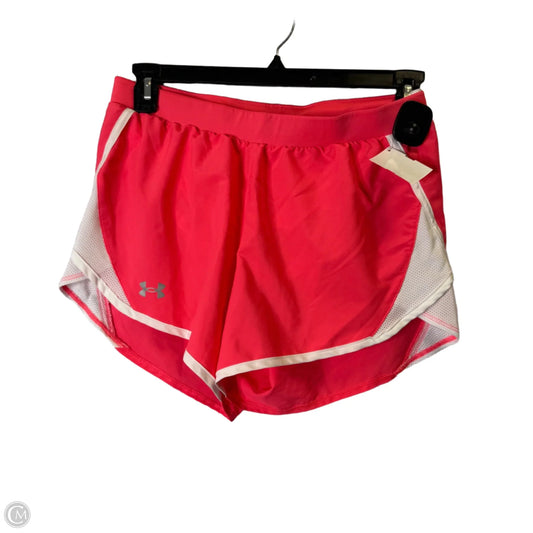 Athletic Shorts By Under Armour In Pink, Size: M
