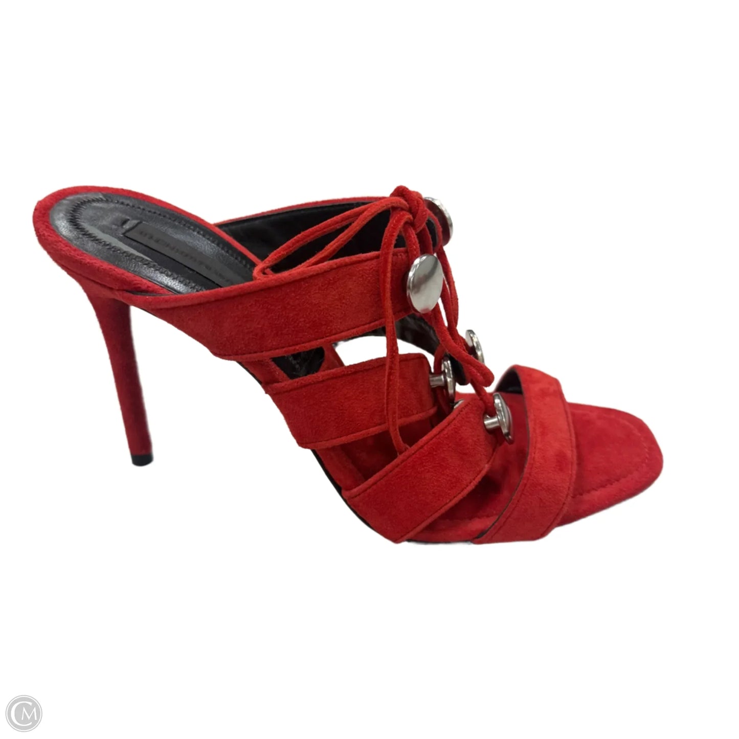 Shoes Luxury Designer By Alexander Wang In Red, Size: 8