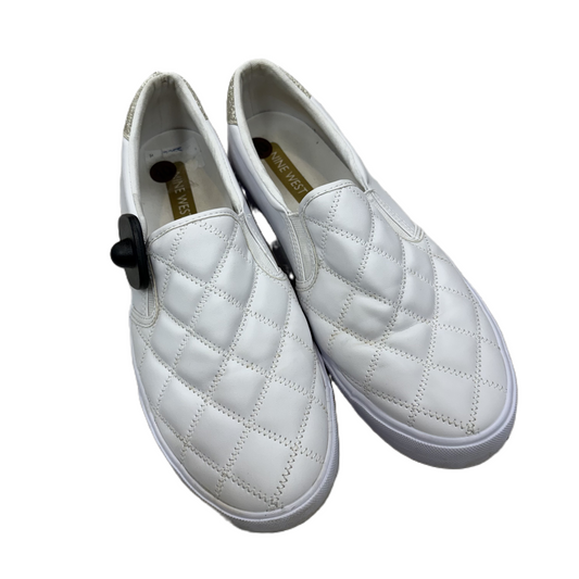 Shoes Flats By Nine West In White, Size: 10