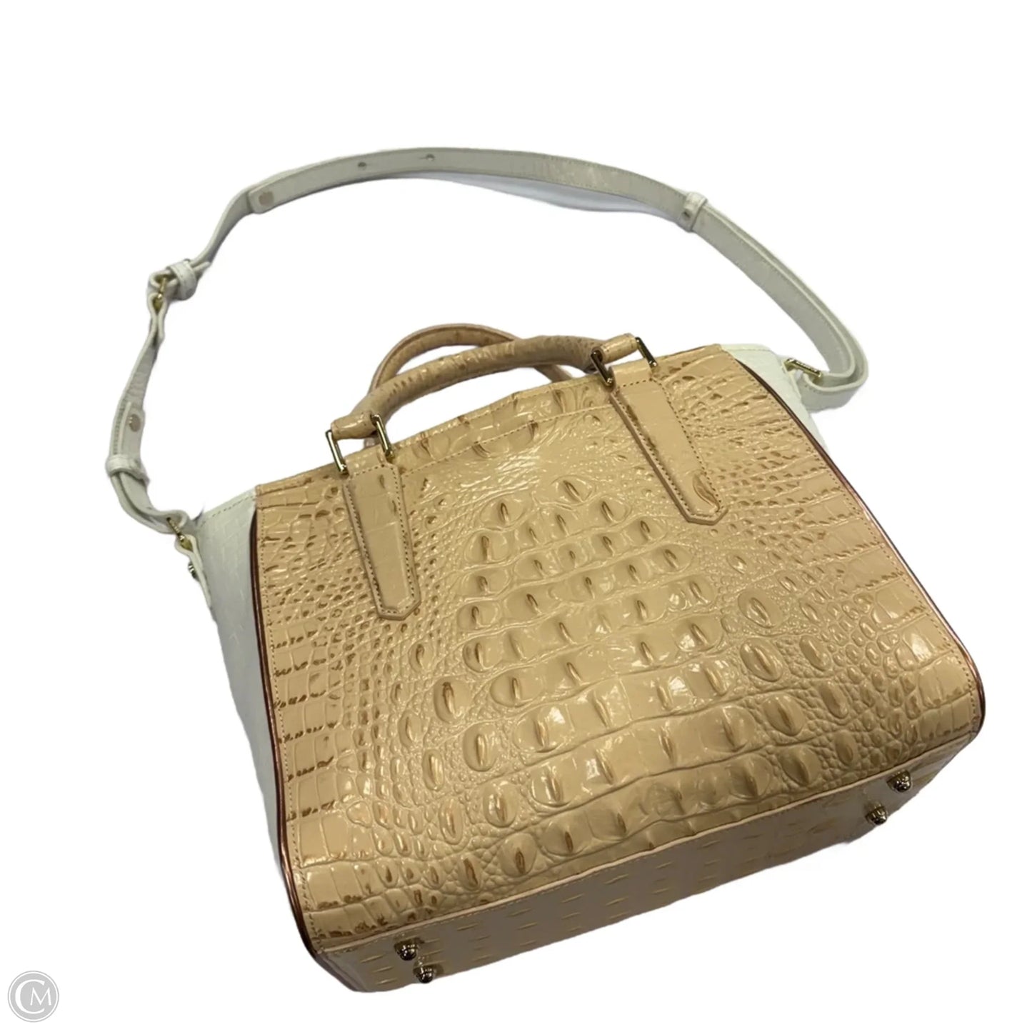 Handbag Designer By Brahmin, Size: Medium