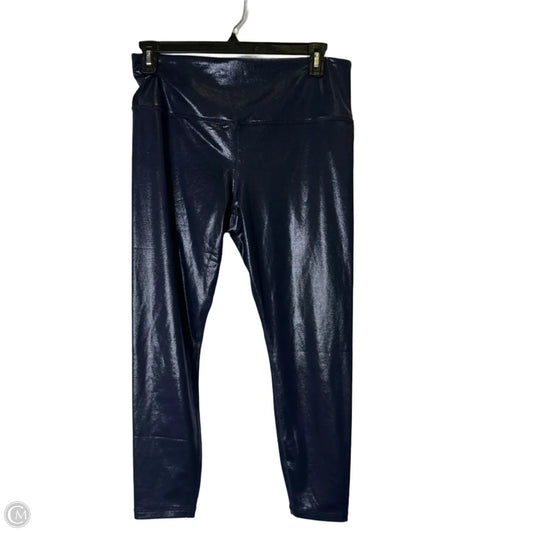 Athletic Leggings By Athleta In Blue, Size: Xl