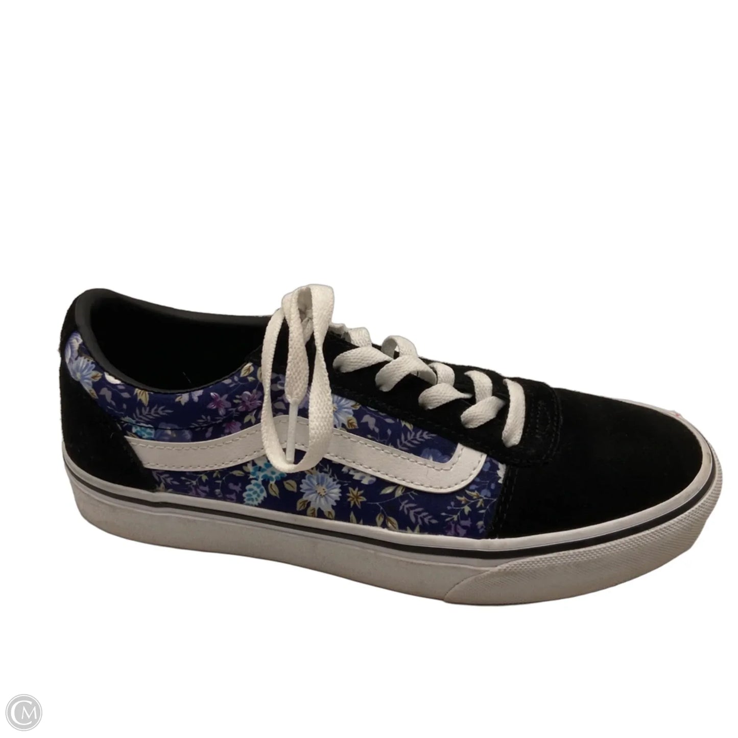 Shoes Sneakers By Vans In Black, Size: 8