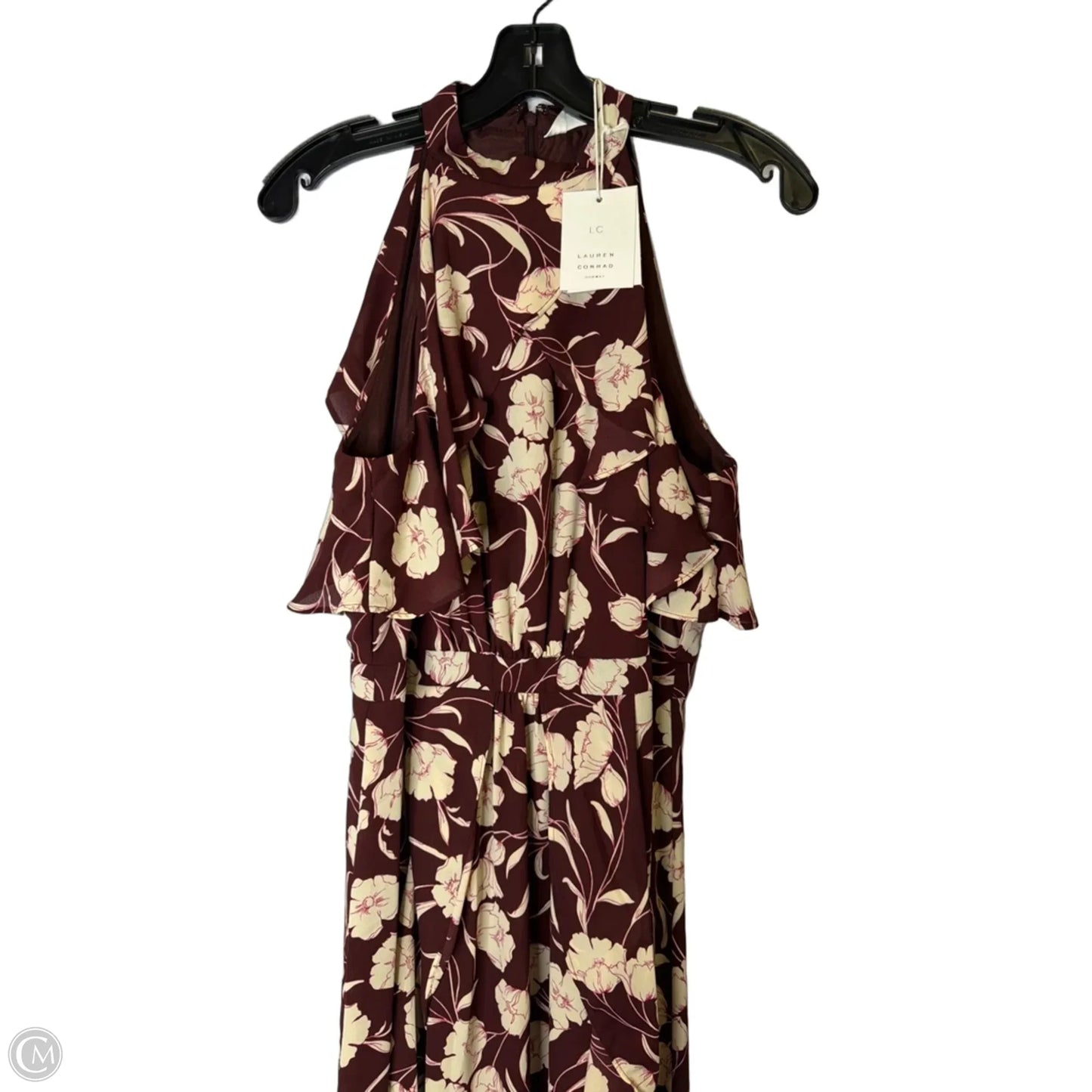Dress Casual Maxi By Lc Lauren Conrad In Maroon, Size: 8