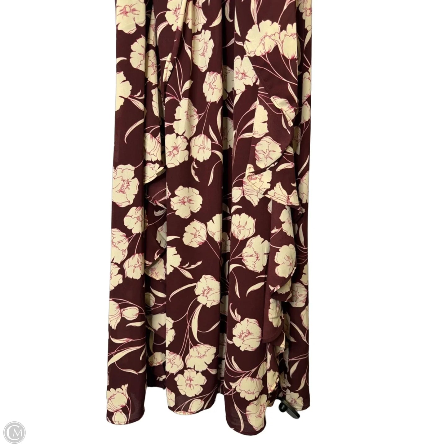 Dress Casual Maxi By Lc Lauren Conrad In Maroon, Size: 8