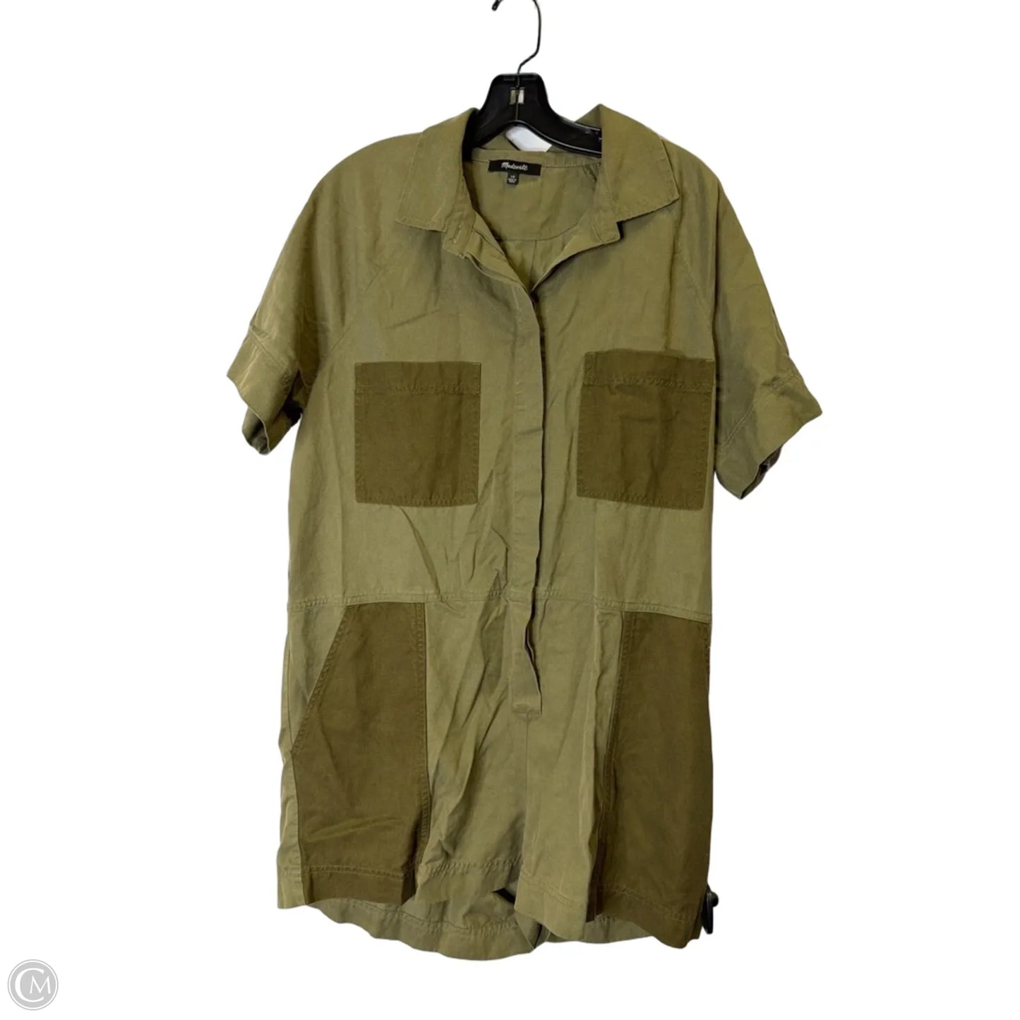Romper By Madewell In Green, Size: 10