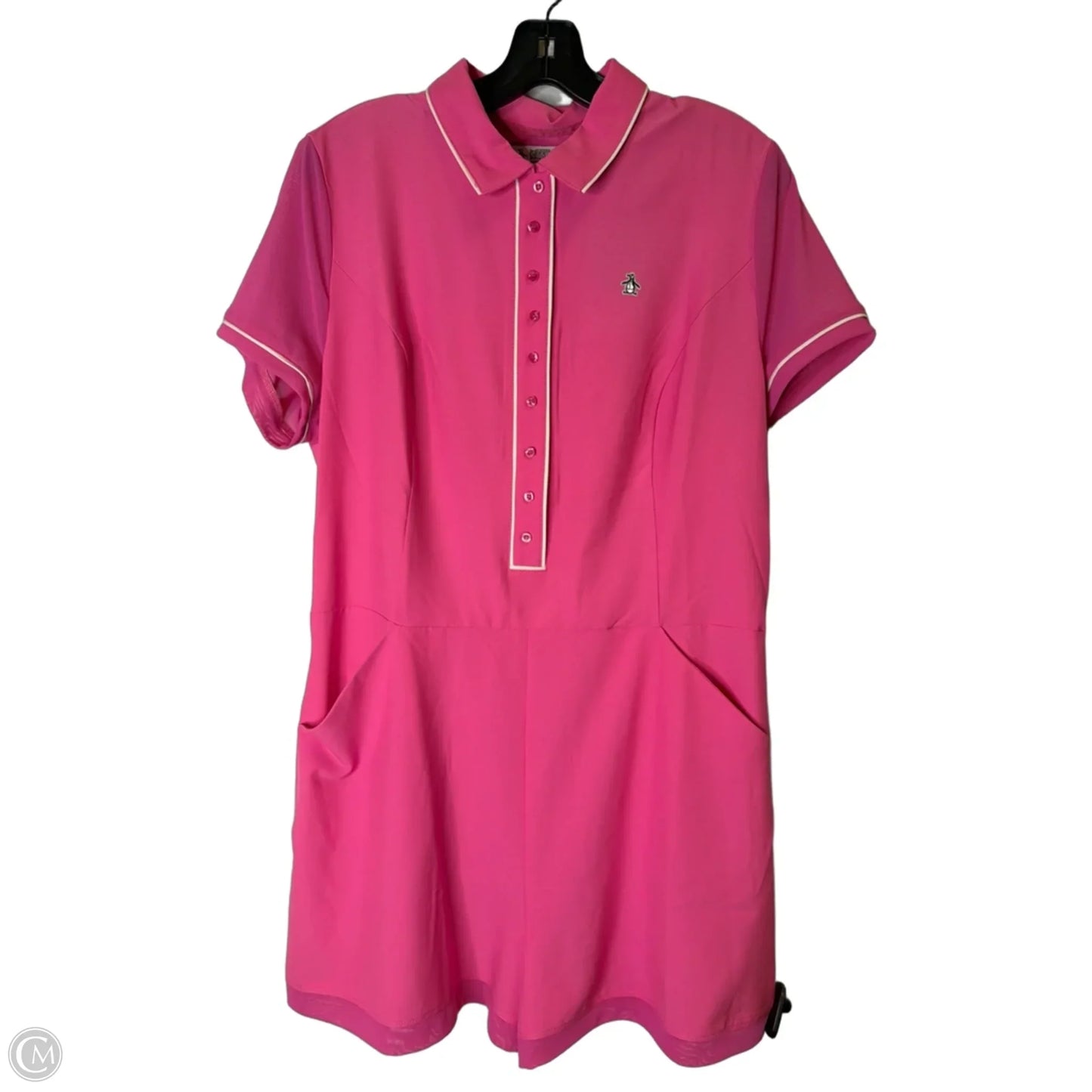 Romper By Clothes Mentor In Pink, Size: L