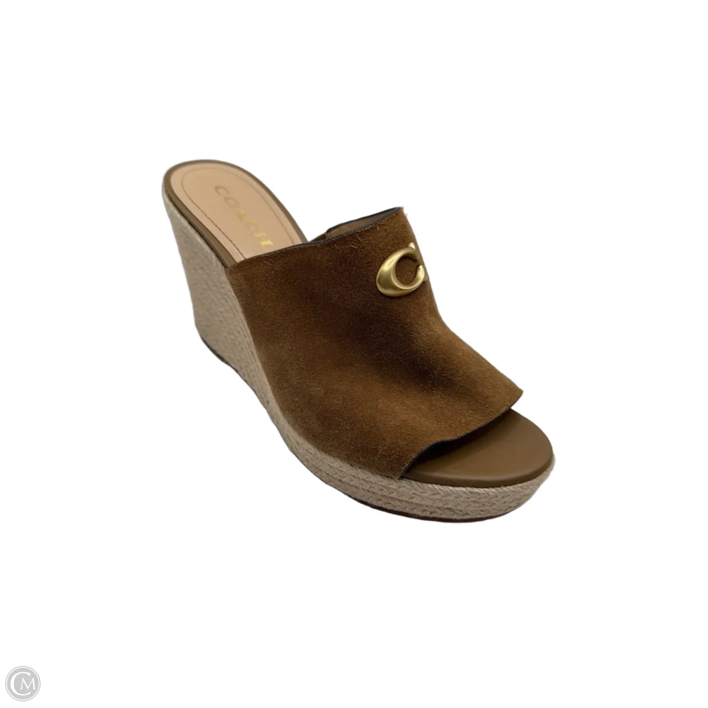Shoes Designer By Coach In Tan, Size: 10