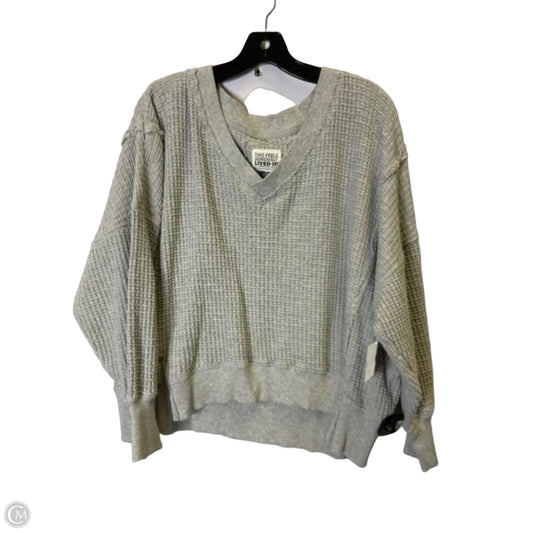 Sweatshirt Crewneck By American Eagle In Grey, Size: Xxs