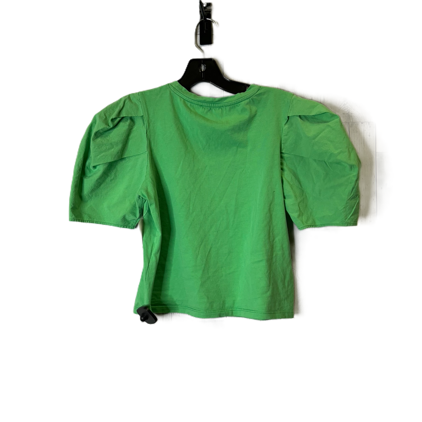 Green Top Short Sleeve By Zara, Size: M