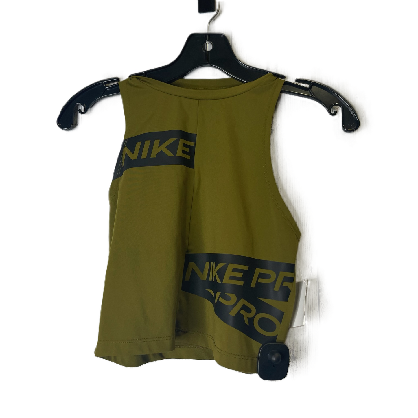 Green Athletic Tank Top By Nike Apparel, Size: M