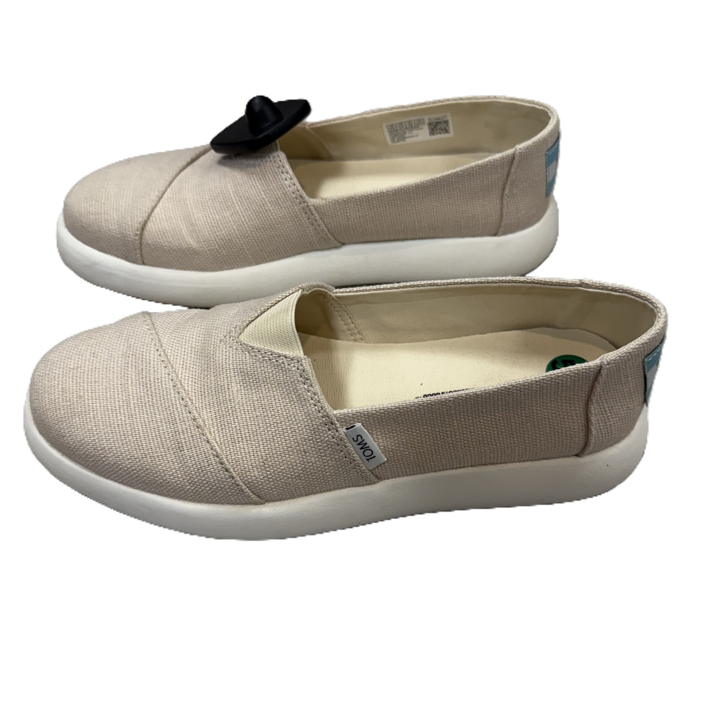 Shoes Flats By Toms In Cream, Size: 5.5