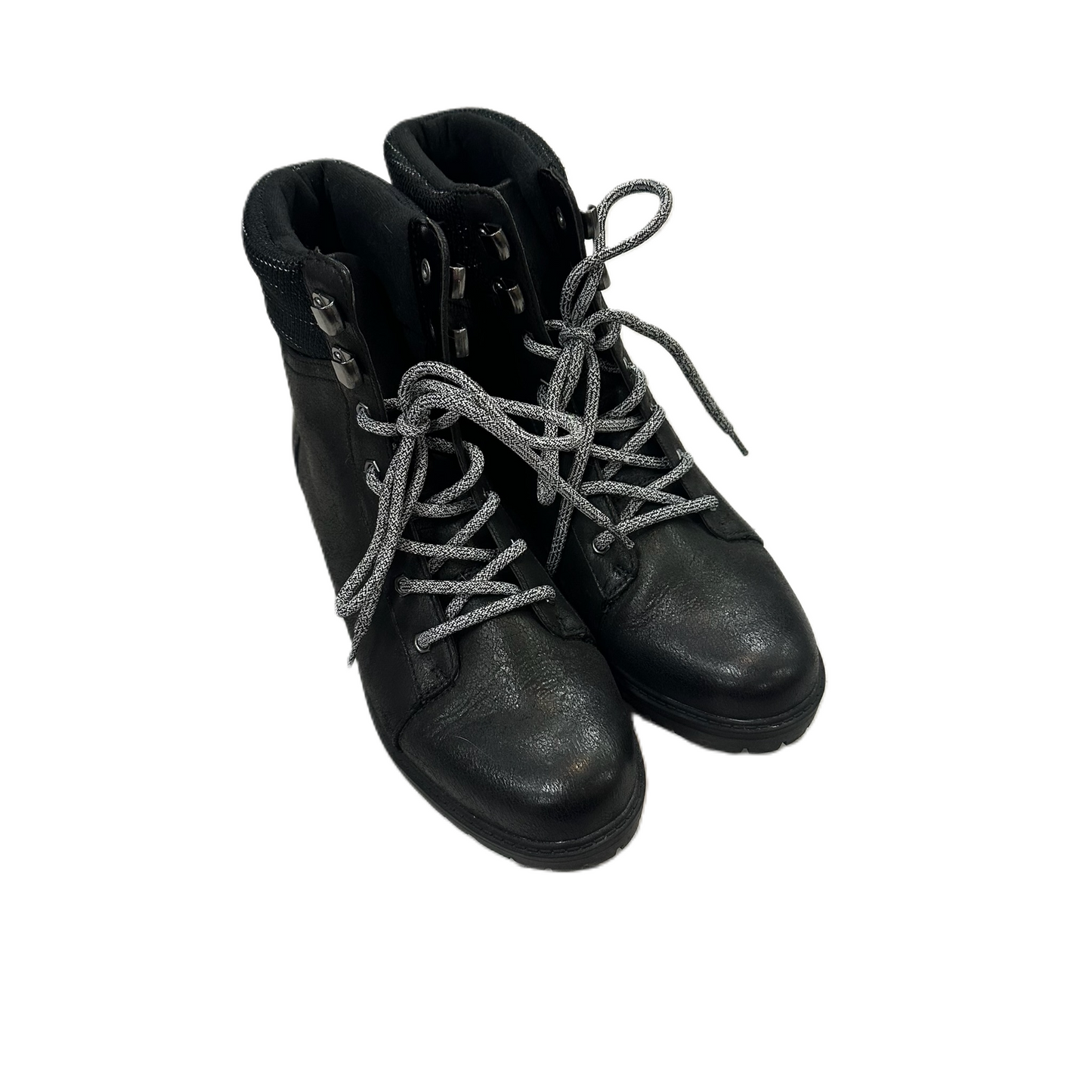 Boots Combat By Universal Thread In Black, Size: 8