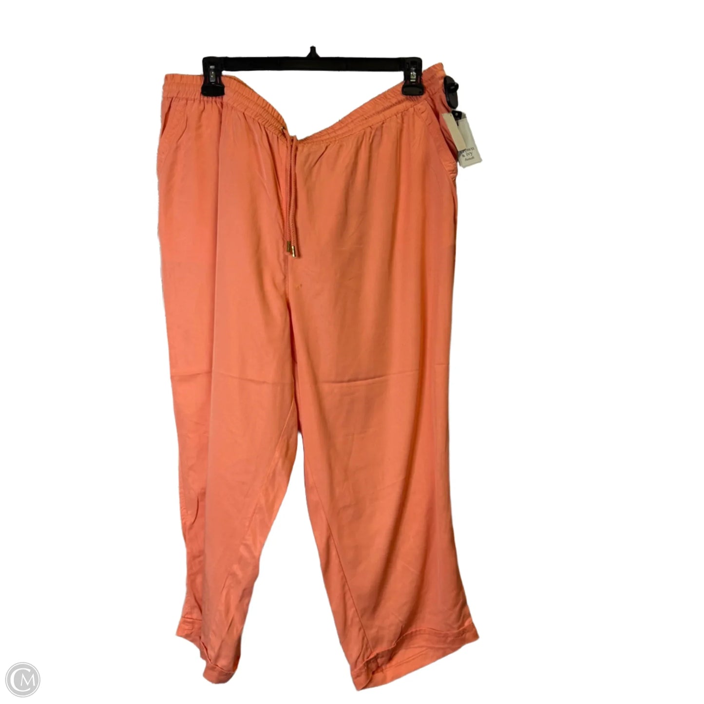 Pants Wide Leg By Crown And Ivy In Coral, Size: 3x