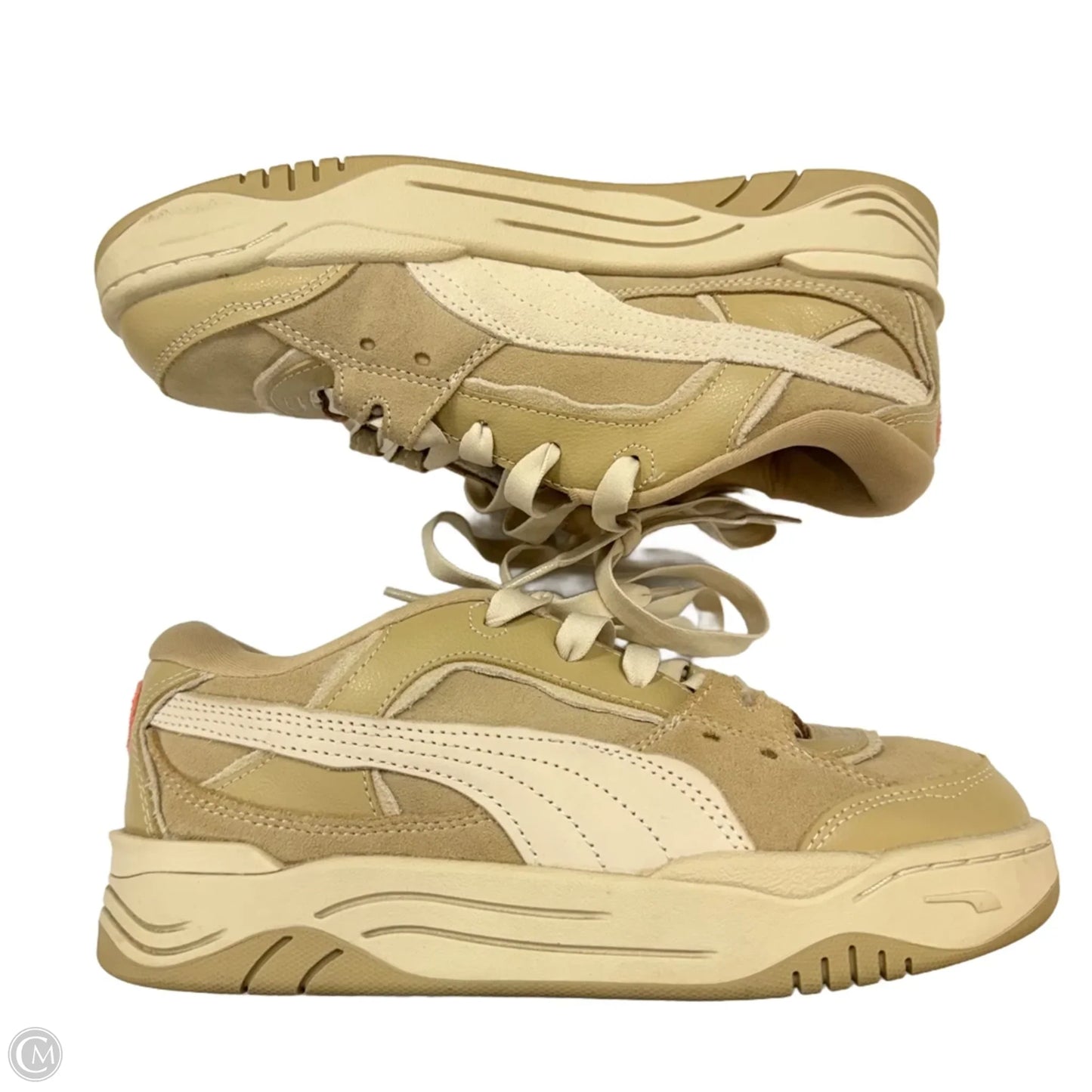 Shoes Sneakers By Puma In Brown, Size: 7.5