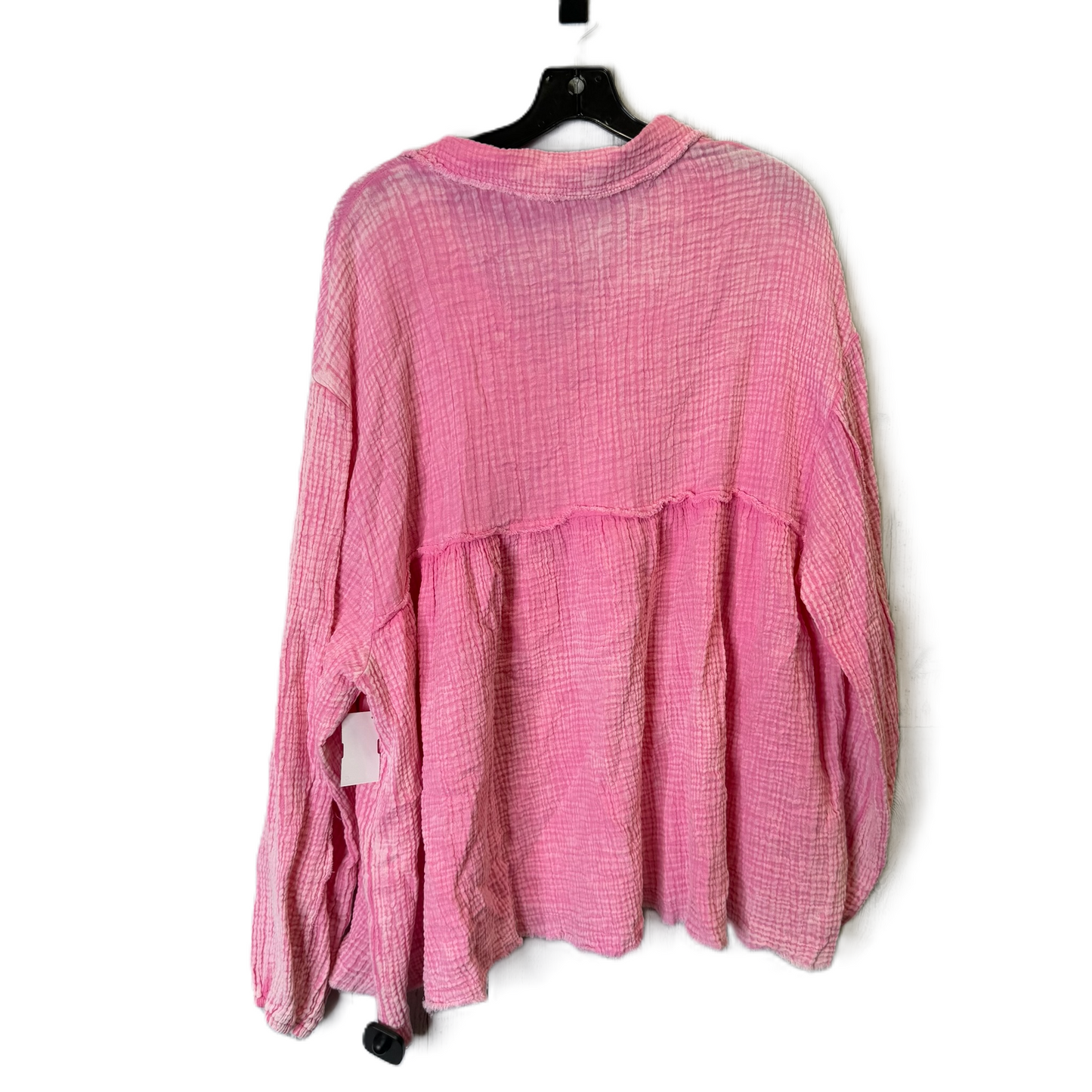 Top Long Sleeve By Clothes Mentor In Pink, Size: S