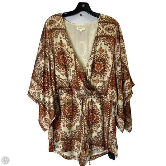 Romper By Honey Punch In Brown, Size: M