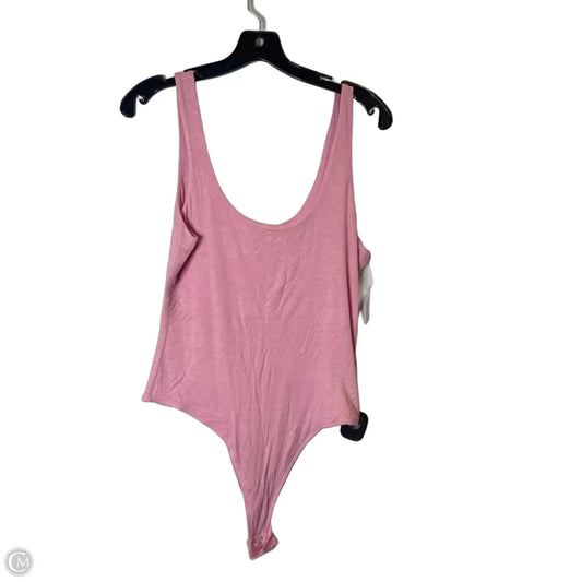 Bodysuit By Double Zero In Pink, Size: L