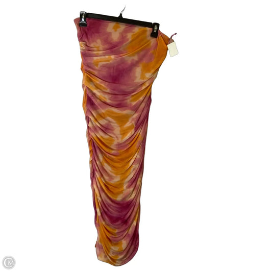 Dress Casual Maxi By Zara In Multi-colored, Size: L