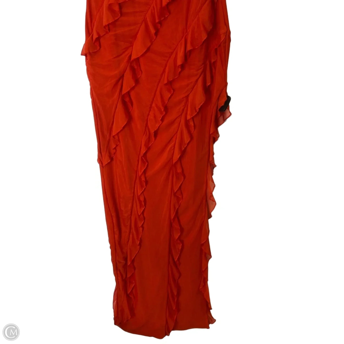 Dress Party Long By Clothes Mentor In Red, Size: 12
