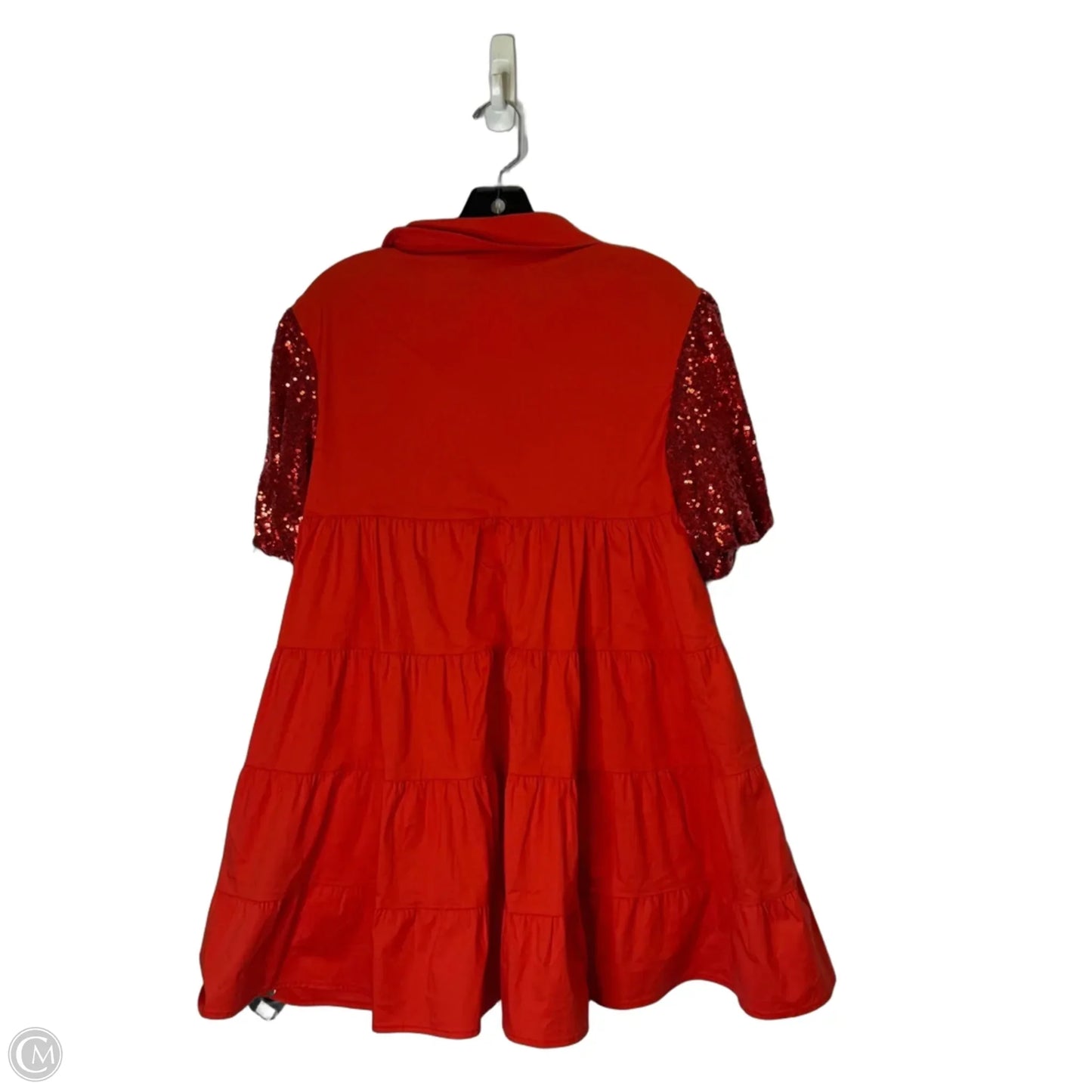 Dress Casual Short By Blue B In Red, Size: M