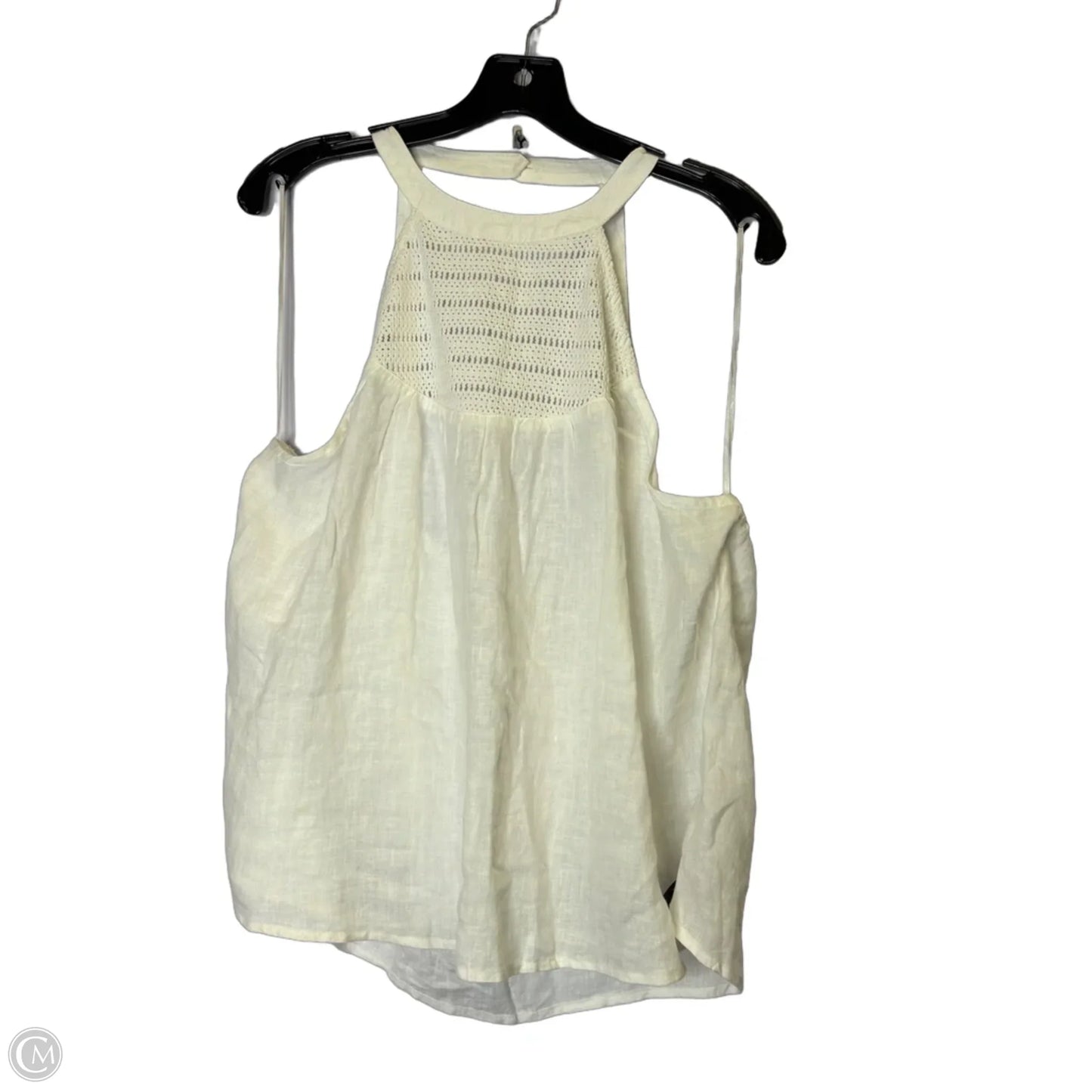 Top Sleeveless By Rachel Zoe In White, Size: L