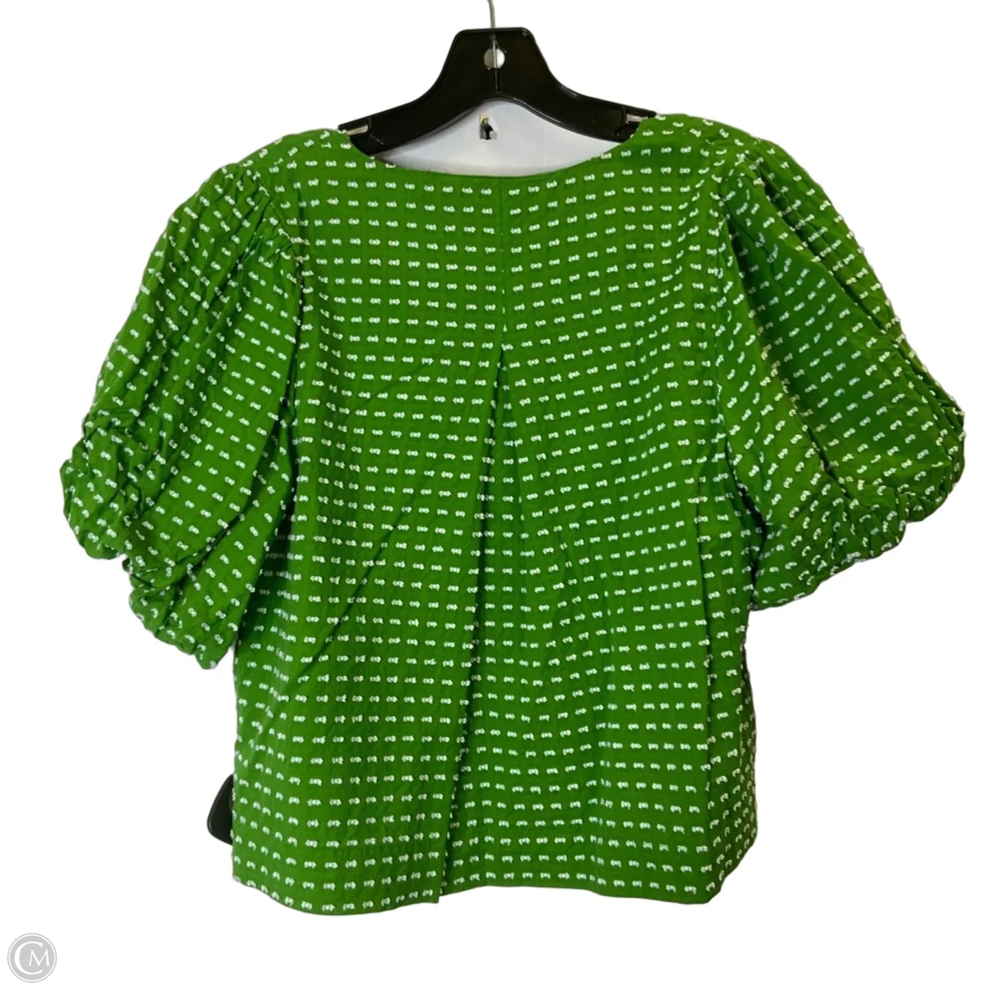 Blouse Short Sleeve By Target-designer In Green, Size: S