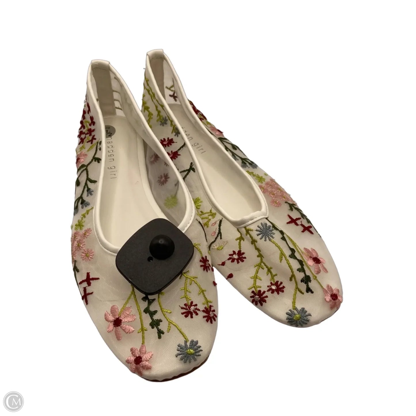 Shoes Flats By Madden Girl In White, Size: 9.5